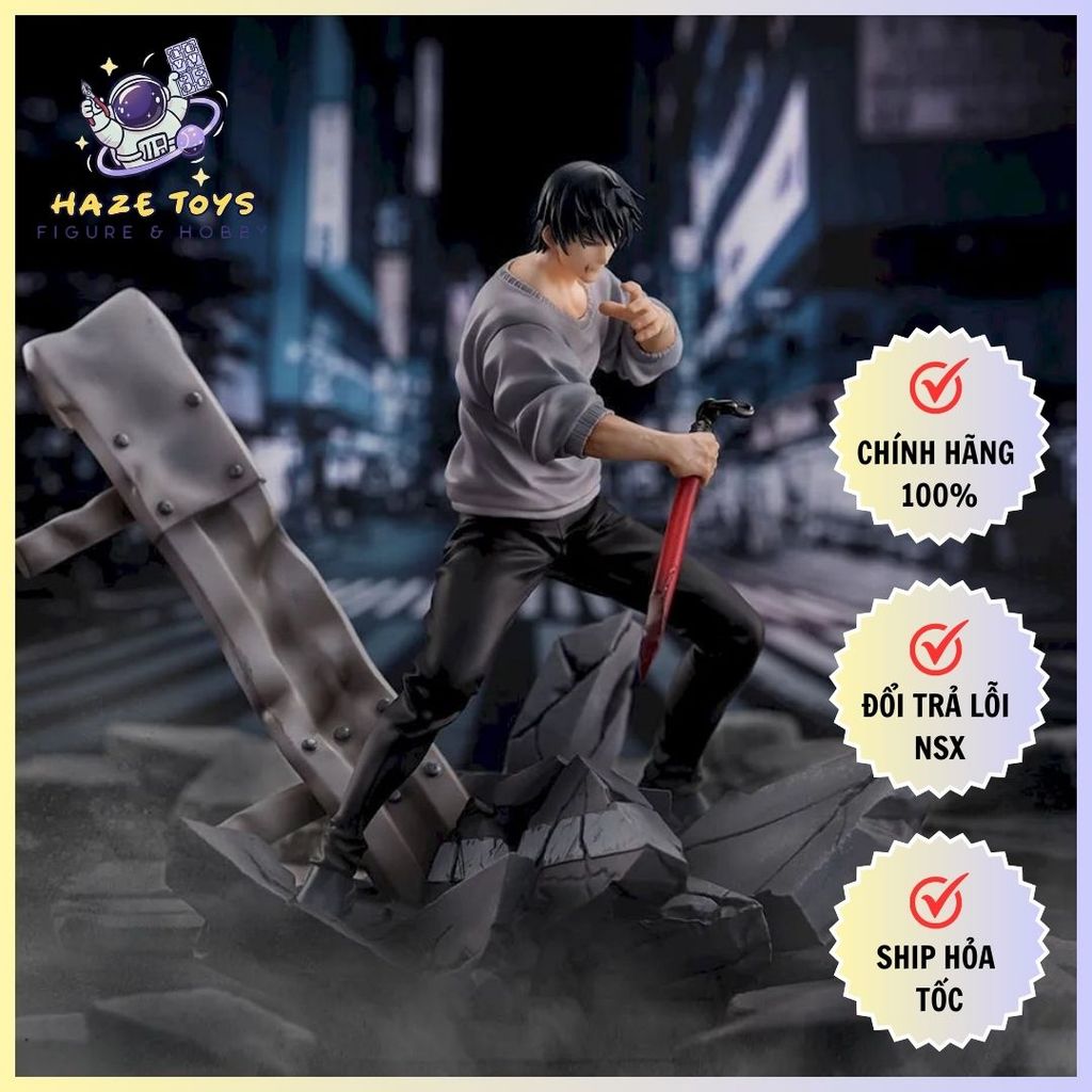 Mô hình Jujutsu Kaisen Figurizm A - Toji Fushiguro - Encounter Figure Chính Hãng (SEGA)