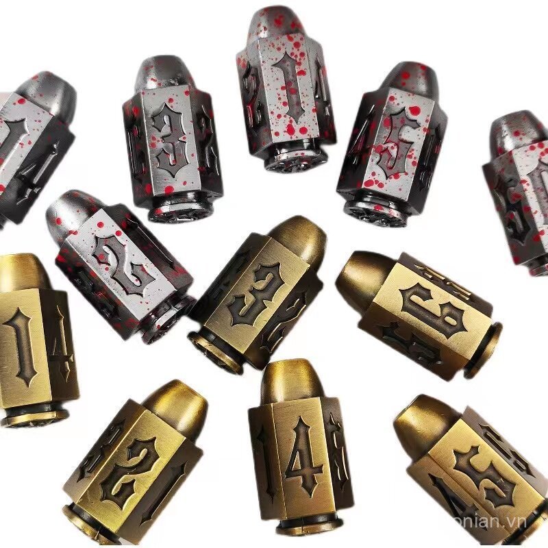Metal Bullet D6 Dice coc Running Group Digital Dice dnd Nhóm chạy bộ bán chạy nhất Màu xúc xắc Kỹ th
