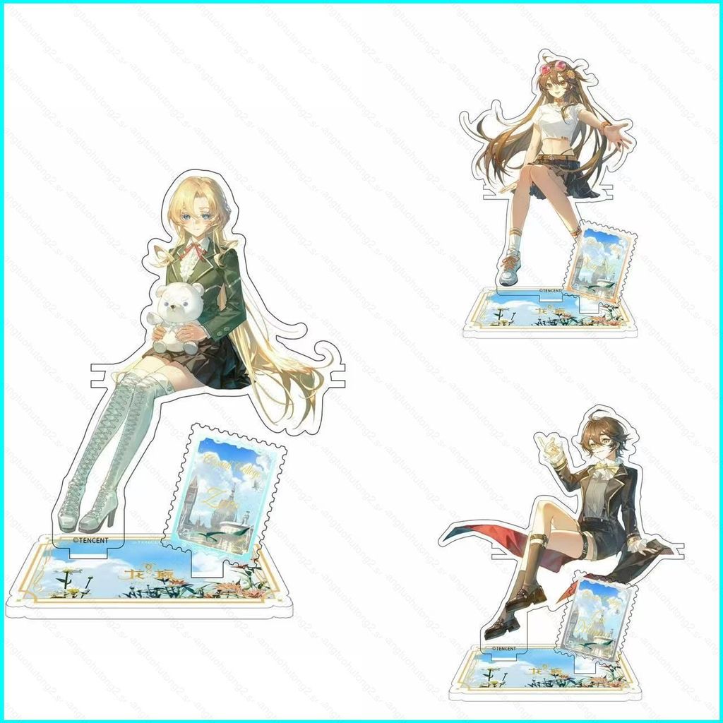 HT2 Dragon Raja Tấm Đứng Acrylic Tấm Giữ Jormungandr Đứng Ký Anime Trang Trí Trang Trí TH2