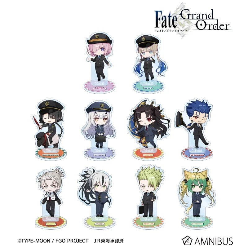 Standee Anime Fate Grand Order FGO Mô Hình Acrylic Mica 10cm Trang Trí Bàn Học Mash Kyrielight Ishta