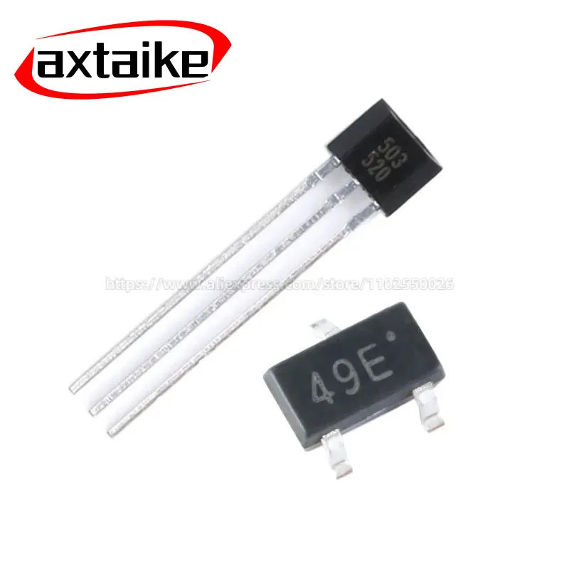 10 CÁI 49E 44E FS211 U18 A3144 SS41F 41F 40AF 277 OH137 3503 503 SS495A HAL3144E A134EA-T TO92UA SOT