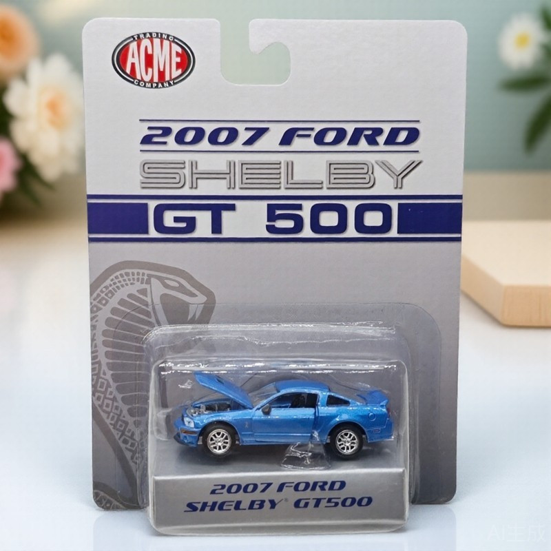 ACME 1: 64 2007 FORD SHELBY FORD SHELBY GT500 Xanh 64001