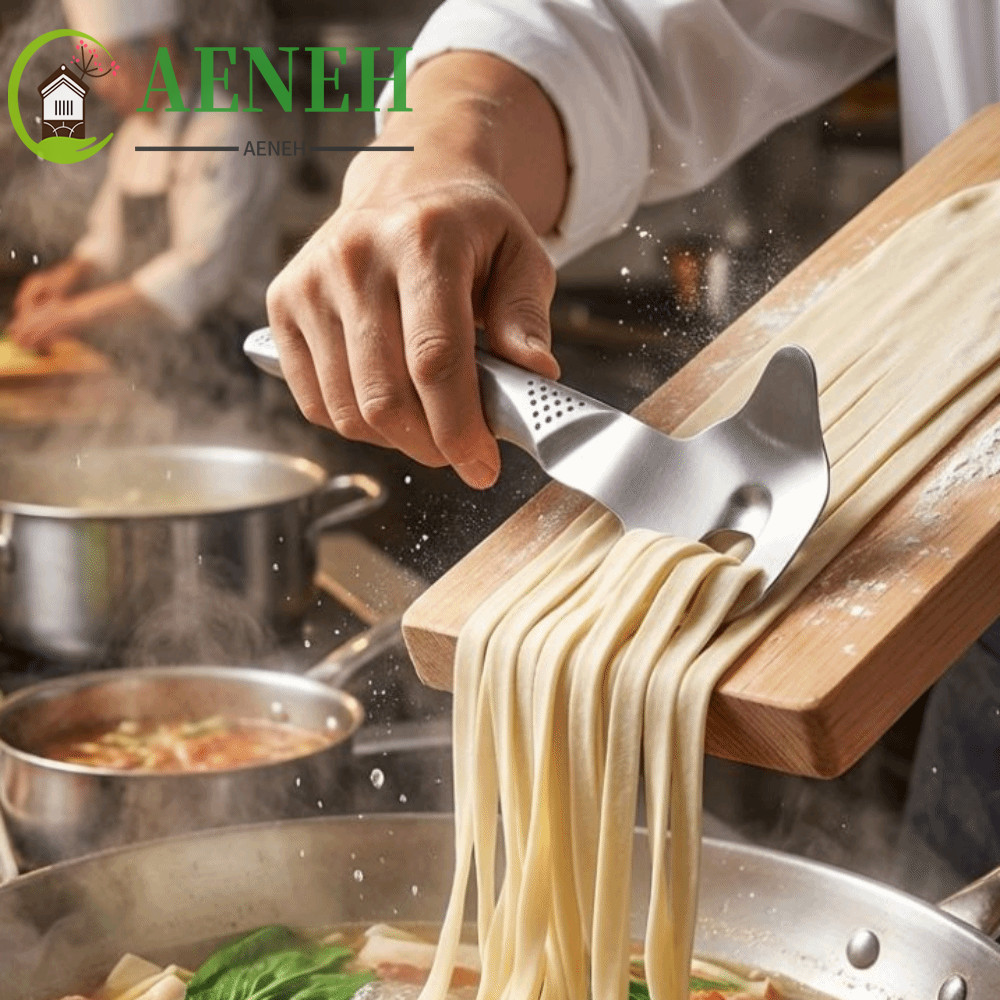 Máy cắt mì thủ công AENEH, Máy trộn bột khuấy liền mạch, Phụ kiện nấu ăn Máy làm mì bằng thép không gỉ chống dính Máy làm bánh