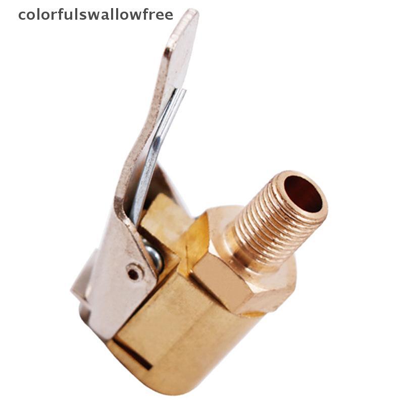 Colorfulswallowfree Hot Car Auto Brass 8mm Connector Adapter Phụ kiện ô tô Lốp bánh xe lốp Air Chu B