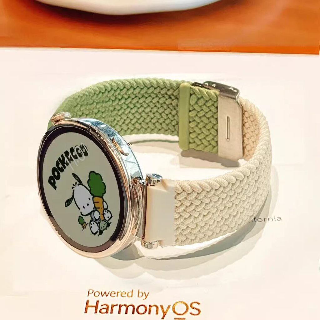 Thích hợp cho garmin garmin active6 Màu tương phản Nylon 165 Dệt 245 / 255 Dây đeo 265M venu3 thoáng