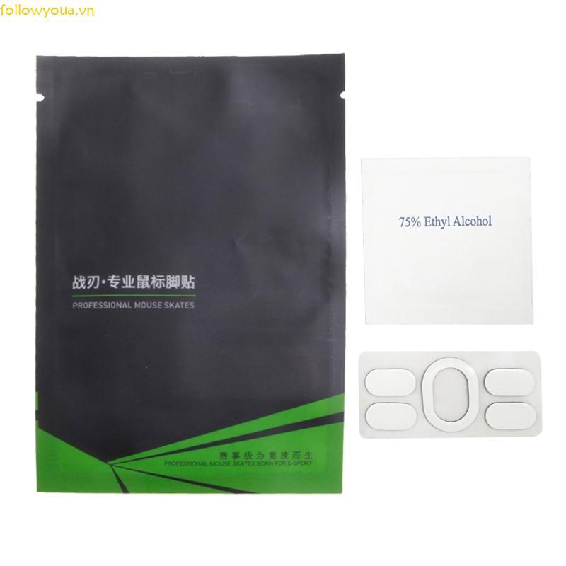 Fol 1 Bộ Smooth Glides Chân Chuột Trắng Tăng Cường Chơi Game Cho G102 Thế Hệ 2 Chính Xác