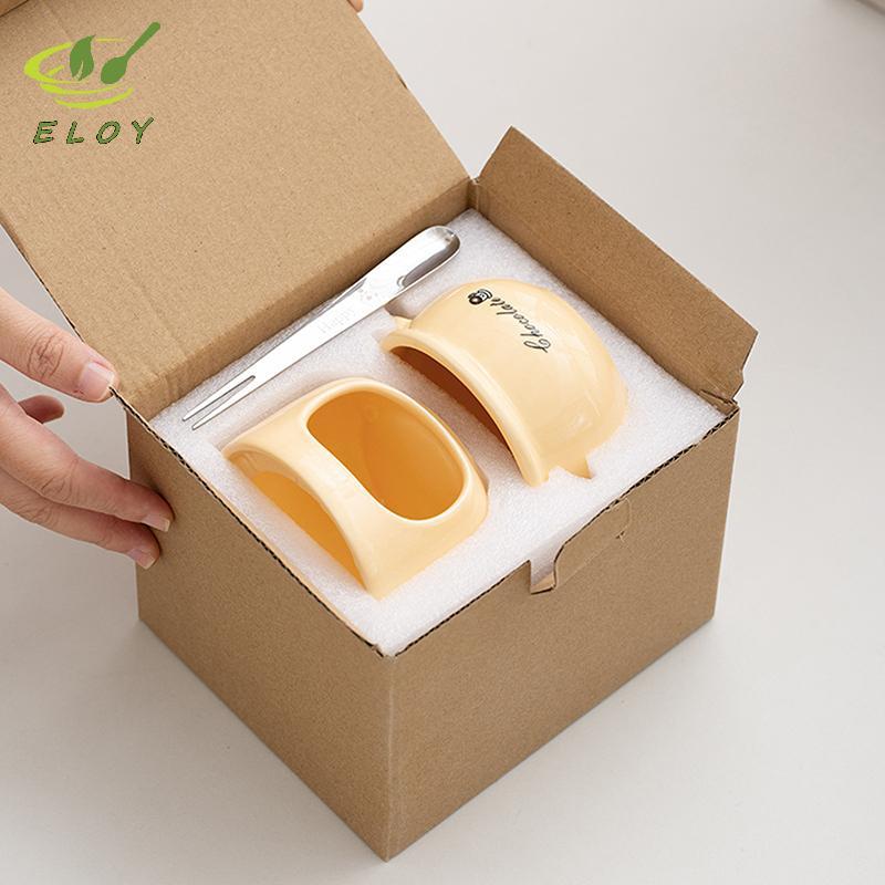 [ELOY] Nồi nóng chảy sô cô la bằng gốm | Máy làm kem và phô mai Mini nhiệt độ không đổi gia đình, có nến ấm VN