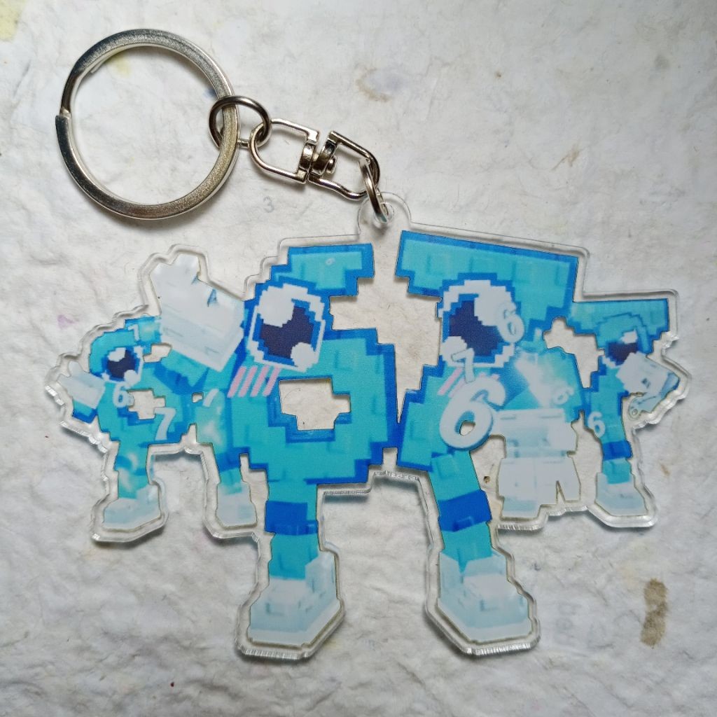 Ganci LOS 67 Steal a Brainrot keychain key chain six seven Los 67 Brainrot