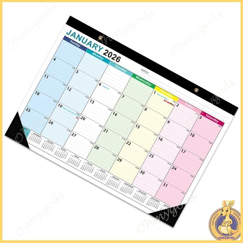 OMG * 2026-2027 Lịch treo tường Lịch hàng tháng Người lập kế hoạch 18 tháng Tham khảo tháng Jan 2026