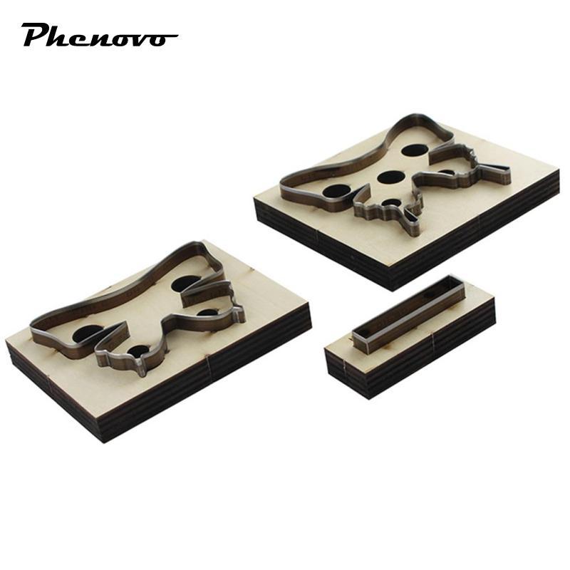 Phenovo DIY Leather Craft Cutter Set Puncher Leather Cut Butterfly Bản mẫu