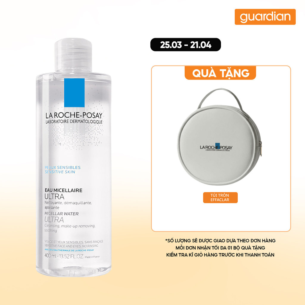 Nước Tẩy Trang Cho Da Nhạy Cảm La Roche-Posay Micellar Water Ultra Sensitive Skin 400ml