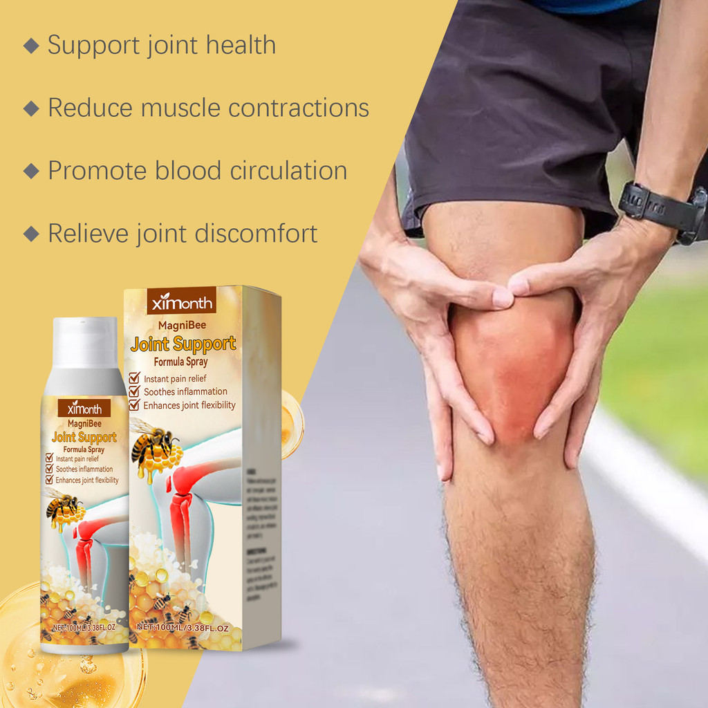 [Hàng có sẵn] XIMONTH Bee Venom Joint Care Spray Body Joint Muscle Care Chăm sóc nhẹ nhàng Xịt chăm 