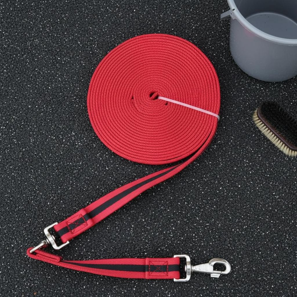 Dây Lunge Line 8m Xoay Móc Khóa Chống Nắng, Phù Hợp Tập Luyện Ngựa