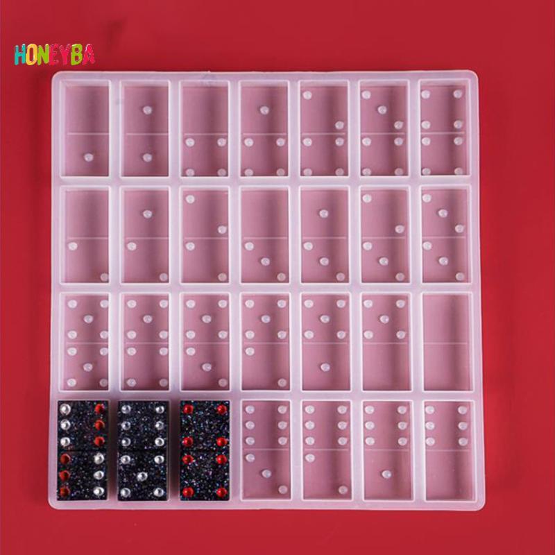 <[CDATA[Trò chơi Dominos Silicon - Khuôn Nhựa Epoxy DIY]]>