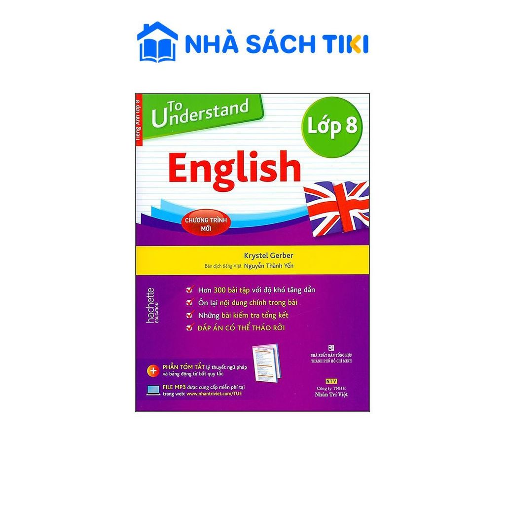 Sách To Understand English (Lớp 8) - Nhân Trí Việt