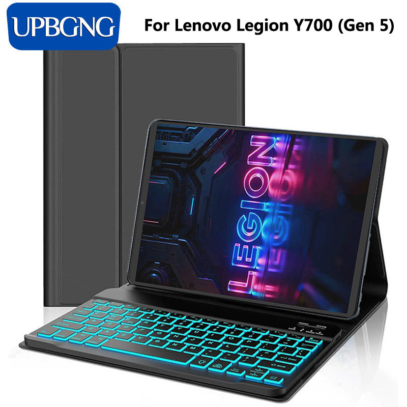Ốp Bàn Phím Cho Lenovo Legion Y700 Gen 5 4 8.8 Inch Bàn Phím Có Đèn Nền Không Dây Có Vỏ Bảo Vệ Cho Y