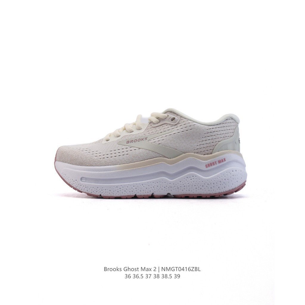 Giày chạy bộ đệm 3ZTJ Brooks Ghost Max 2 Ghost Beige SZ7L