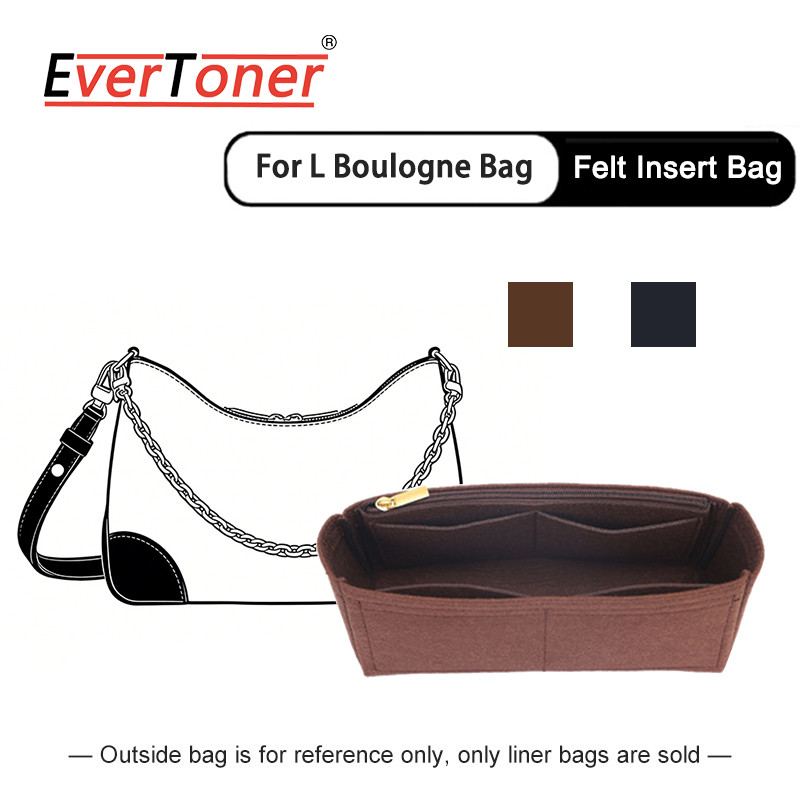 EverToner Felt Organizer Túi chèn cho túi xách thương hiệu L Túi lưu trữ Shaper