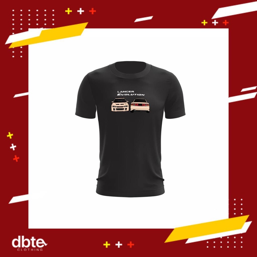 Áo thun Baju Mitsubishi Lancer Evolution Áo thun Jersey