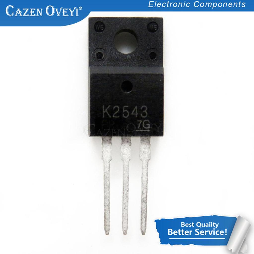 5 Cái / lốc 2SK2543 K2543 TO-220F 500V 8A Mới Chính Hãng Còn Hàng