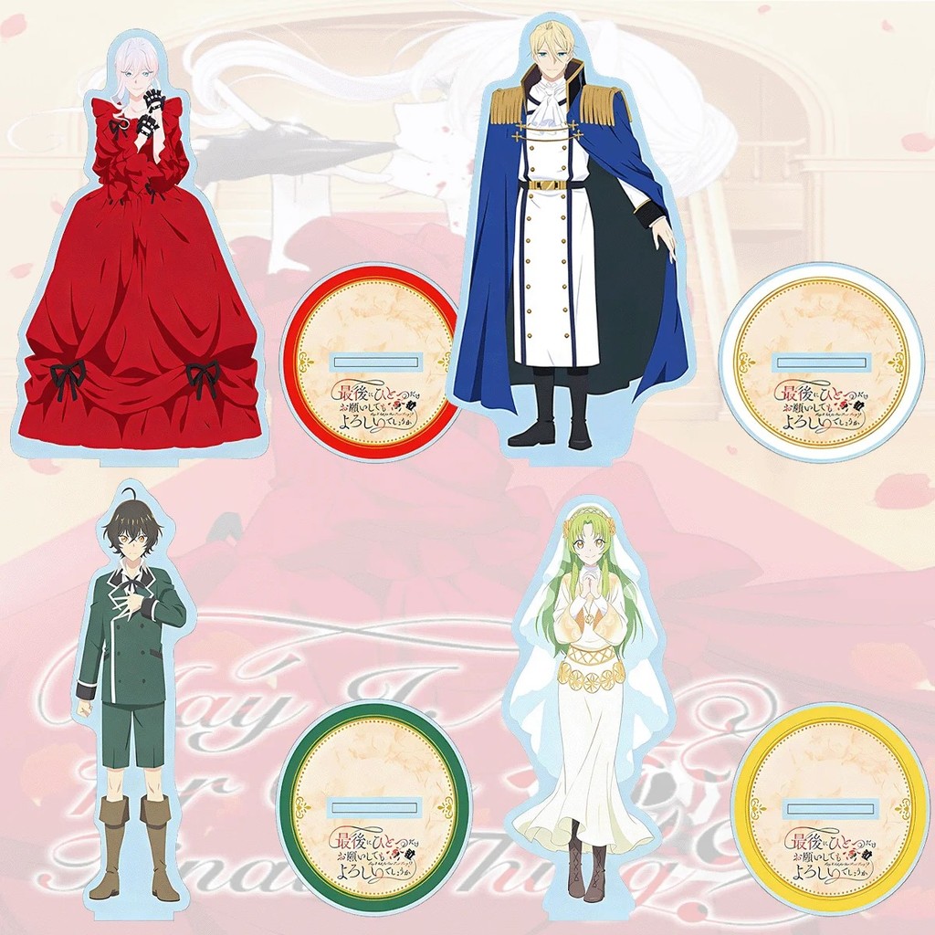 Standee Anime May I Ask for One Final Thing? Mô hình Acrylic 15cm nhân vật Julius Von Pallistan Scar