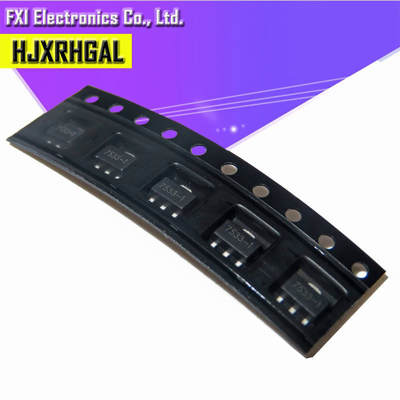 20 CÁI HT7533 HT7533-1 SOT SOT-89 HT7533-A SOT89 SMD điều chỉnh điện áp IC
