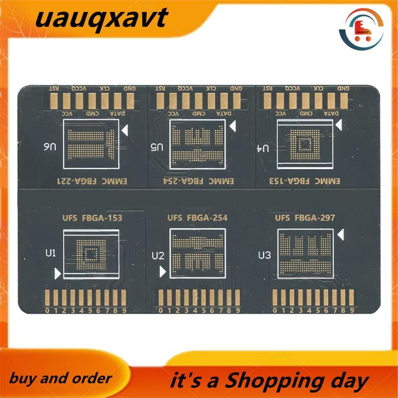 Flash 64 BGA & Flash 64 FBGA ISP EMMC UFS Ban Cho F64 Lite Ultra Box- FBGA 153 254 221 / 153 254 297