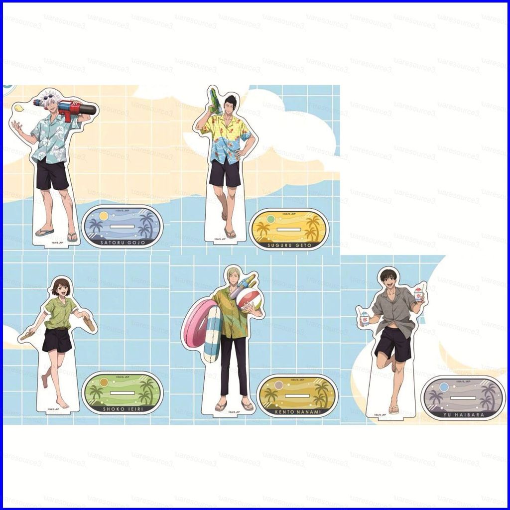 SQ3 Jujutsu Kaisen Satoru Gojo Geto Suguru Ieiri Shoko Nanami Kento Acrylic Đứng Tấm Giá Đỡ Hình Đồ 