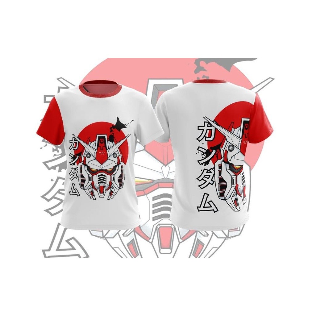 Phiên bản GUNDAM, RED kartun gundam, áo thun