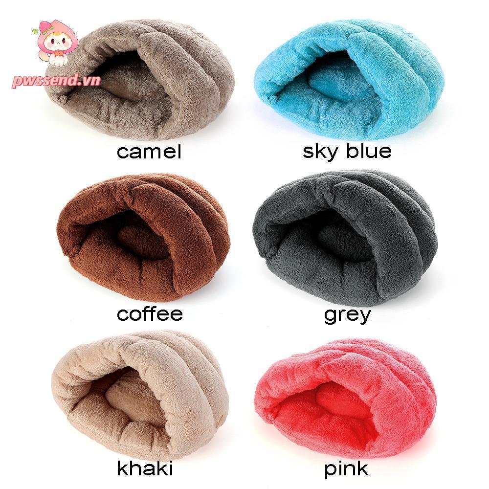 PWSSEND Dog House Mat Puppy Nest Plus Pad Kennel