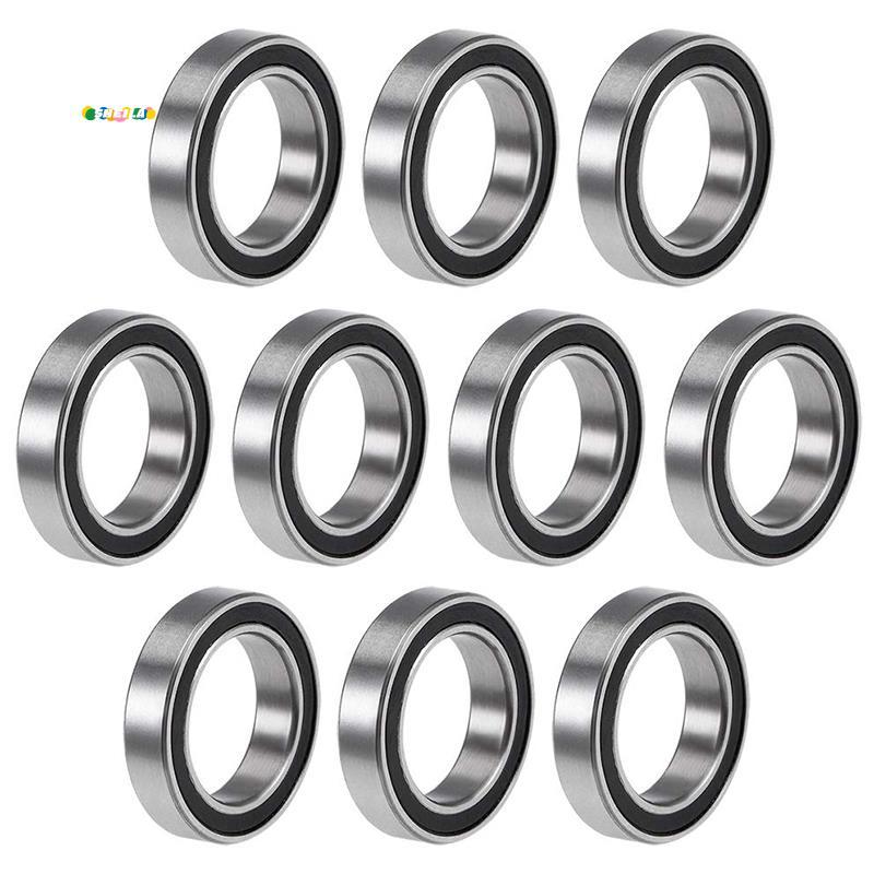 10 CÁI 6701- 12X18X4 mm Vòng bi rãnh sâu kín cao su thu nhỏ