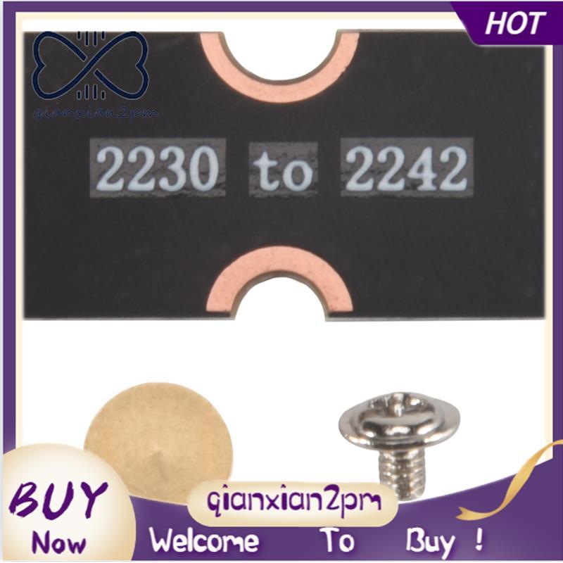 Bộ chuyển đổi ổ đĩa thể rắn M2 M2 2230 SSD sang 2242 Thẻ chuyển đổi 2230 sang 2242 Giá đỡ mở rộng