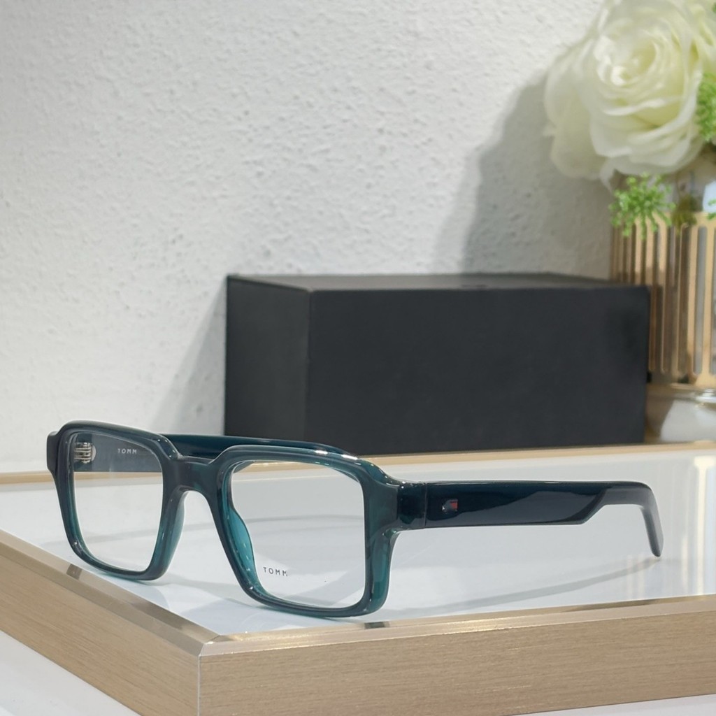 Tomm* Acetate Eyeglass Frame Fashionable and Versatile Eyeglass Frames for Men and Women TH2126