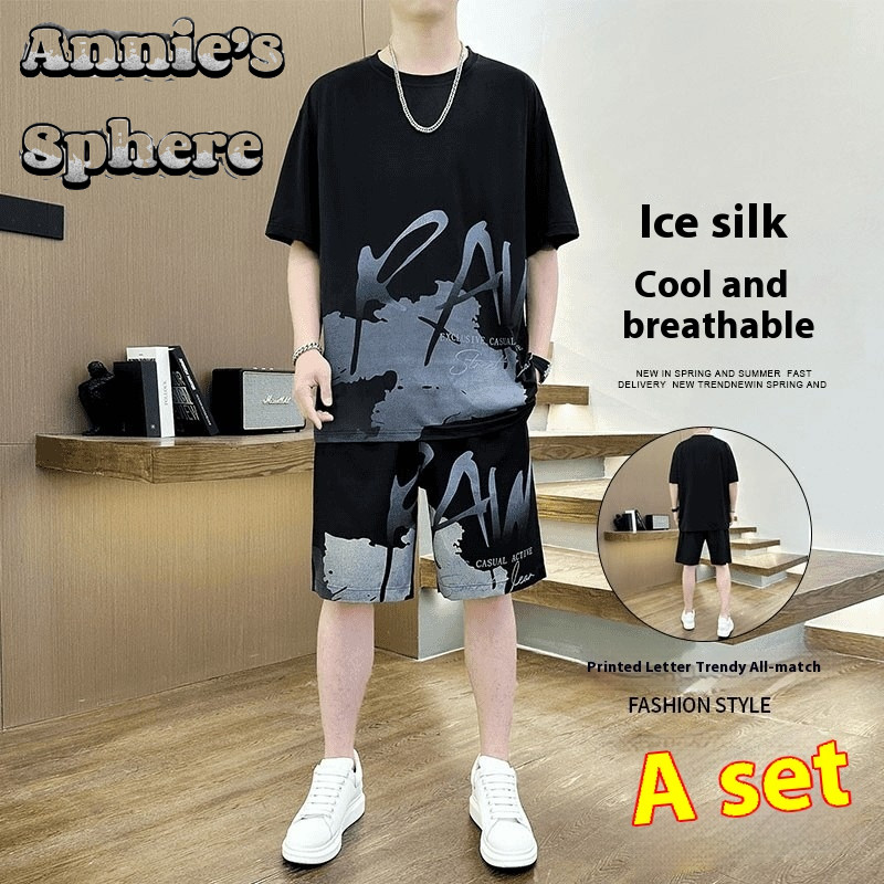 Áo Thun Nam Phong Cách Retro Giản Dị Cao Cấp Annie's Sphere