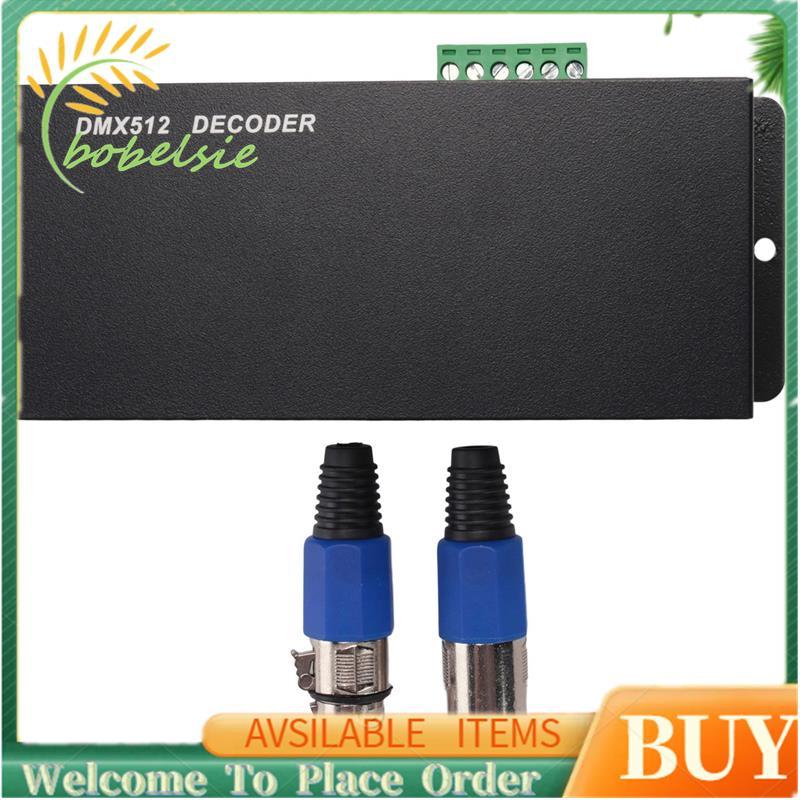Bộ giải mã LED 3CH DC12-24V RGBW DMX 512 Bộ giải mã LED RGB LED DMX512, DMX512-3CH