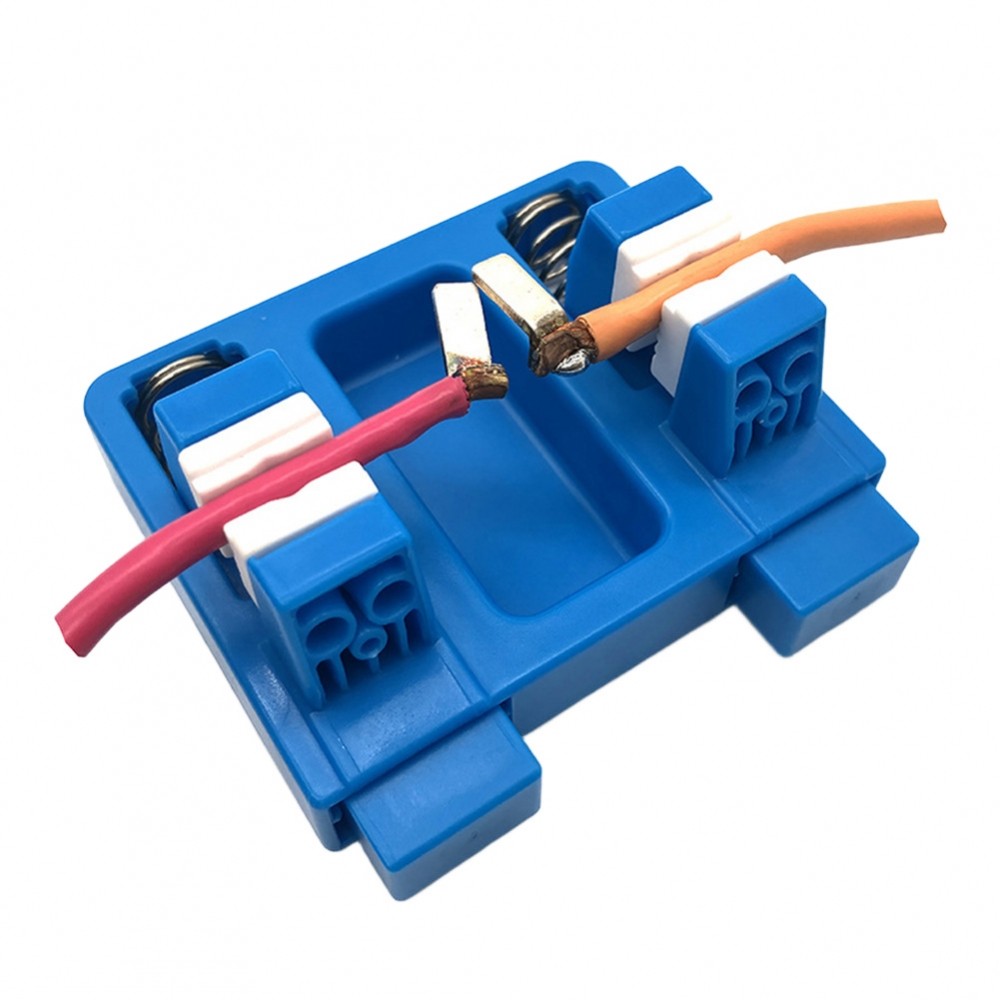 【TOYBOX】Soldering Helper Clamp with For Alligator Clips for Circuit Board and Wire Tasks