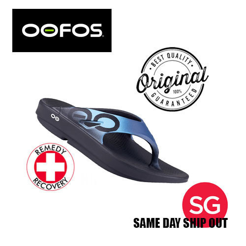 WSAG I 3J [OOFOS] Giày thể thao Unisex màu xanh thể thao chính hãng 02S5