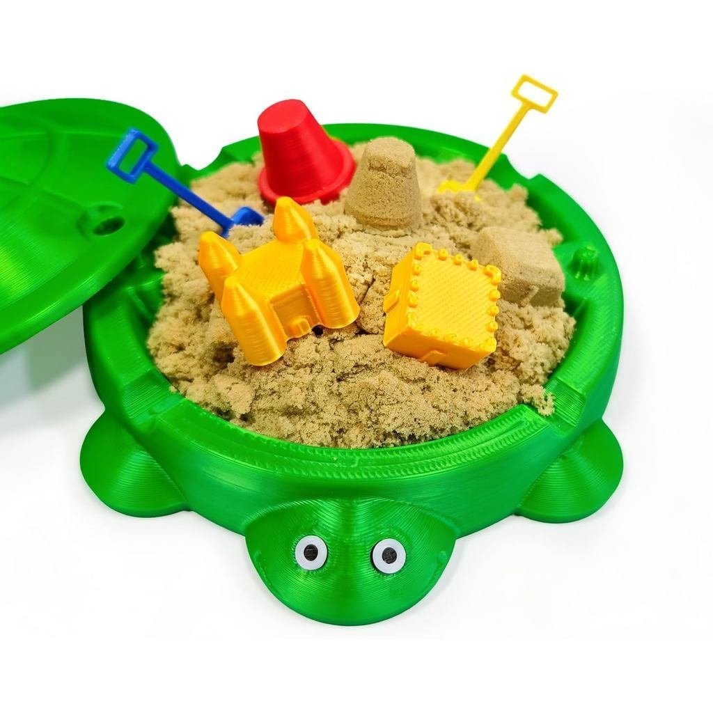 Hộp cát rùa Mini Zen Garden cho bàn làm việc, Hộp cát rùa để bàn có nắp Bộ vườn Zen, Phụ kiện trang 