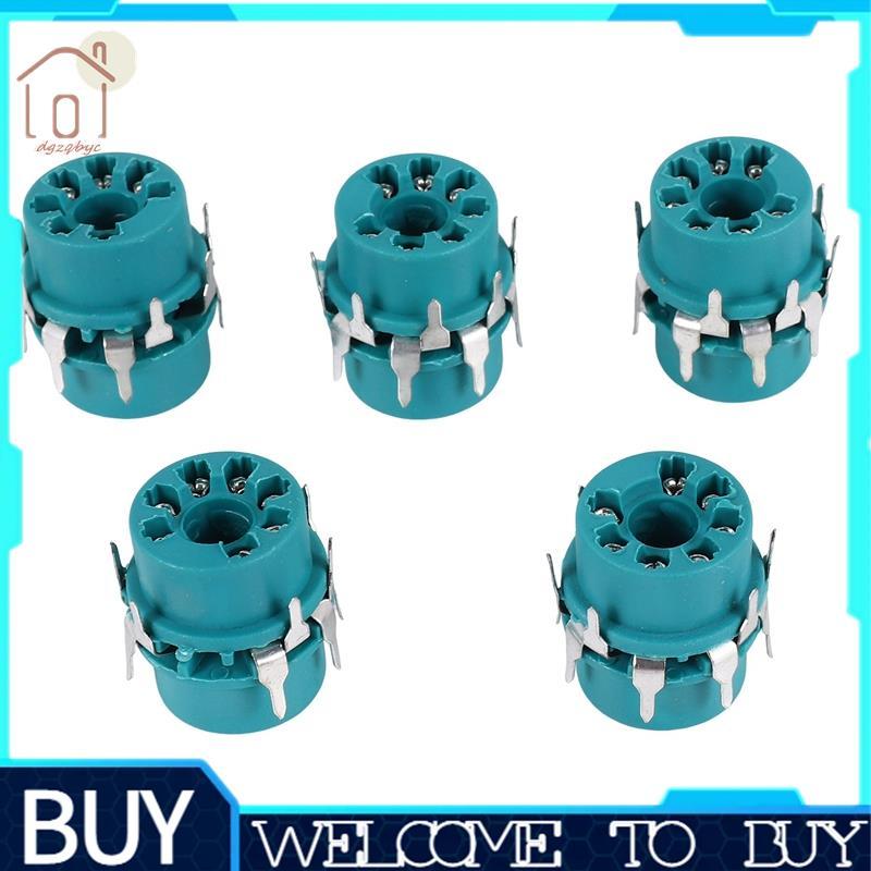 Đế van ổ cắm ống chân không bằng nhựa 7Pin cho B & W 6J1 6Z4 6X4 12AE6 6AT6 6BK6 12AV6 6AQ6 6J5 Hifi