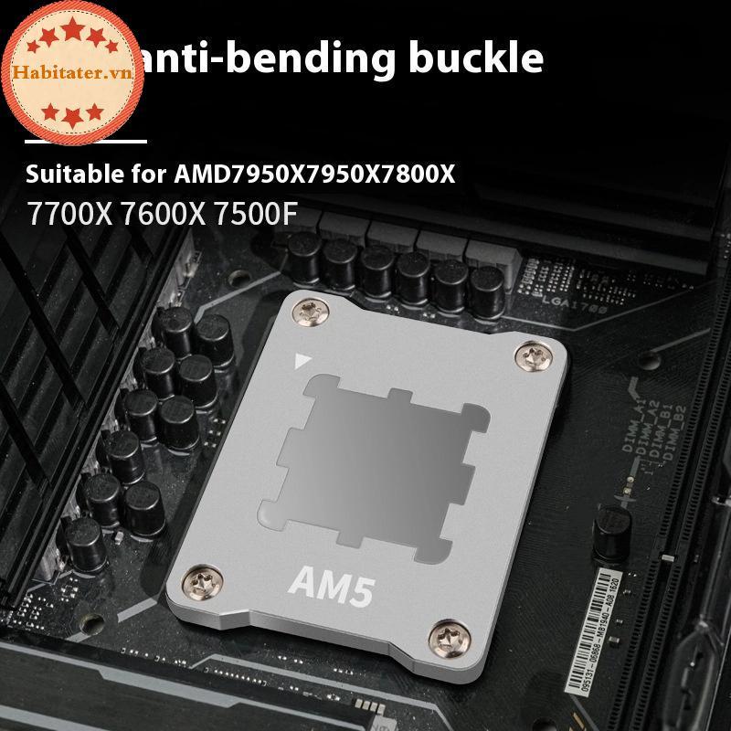 TATER Nhôm Đa Năng AM5- Khung Máy Tính Để Bàn CPU Uốn Chỉnh Sửa Khóa Bao Áp Dụng Cho 7950X 7800X 770
