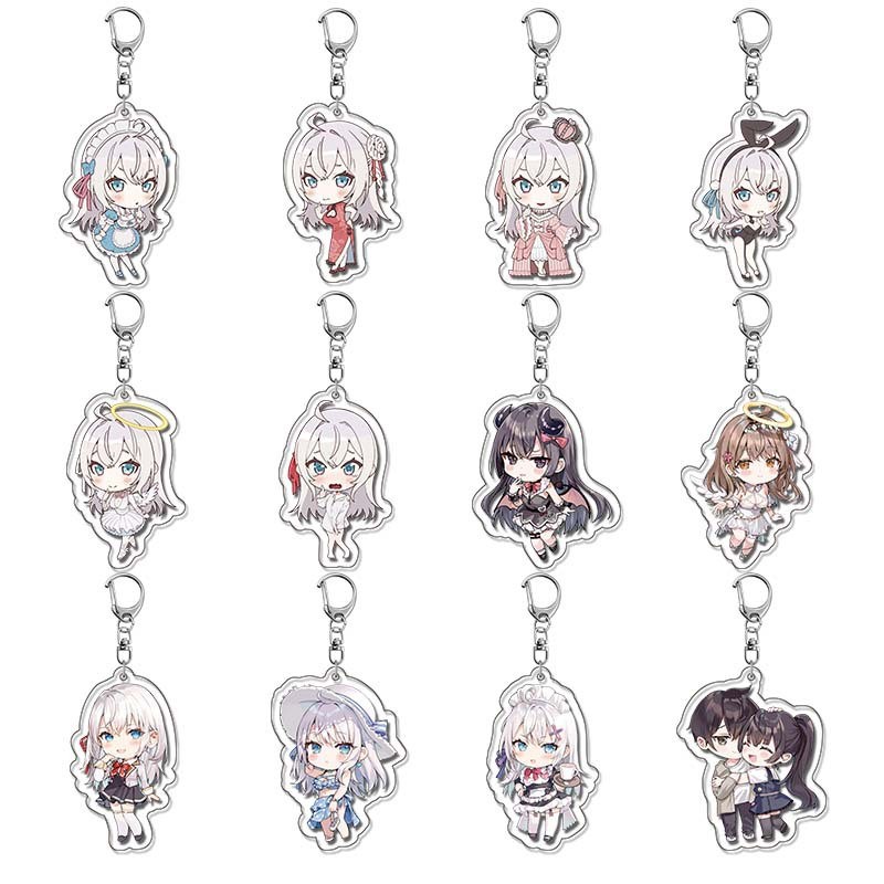 New Anime Kuze Masachika Alisa Mikhailovna Kujou Keychain