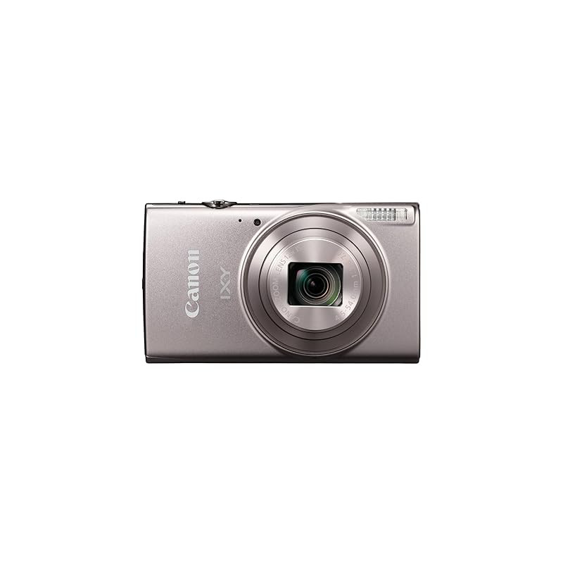 Canon IXY650m Compact Digital Camera with 12x Optical Zoom and Wi-Fi - Black/Silver Options