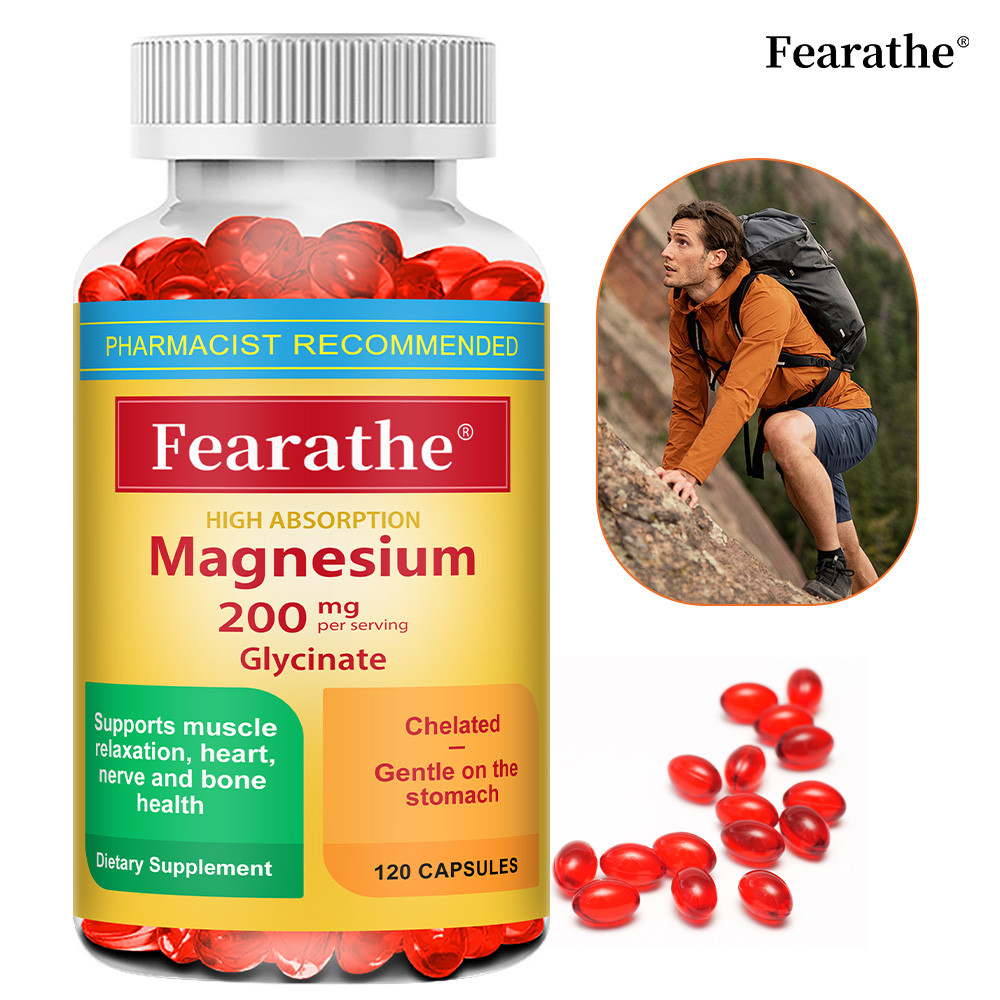 Magnesium glycine 200 mg có tác dụng nhẹ nhàng, giúp thư giãn tinh thần và cơ thể, tăng cường sức kh