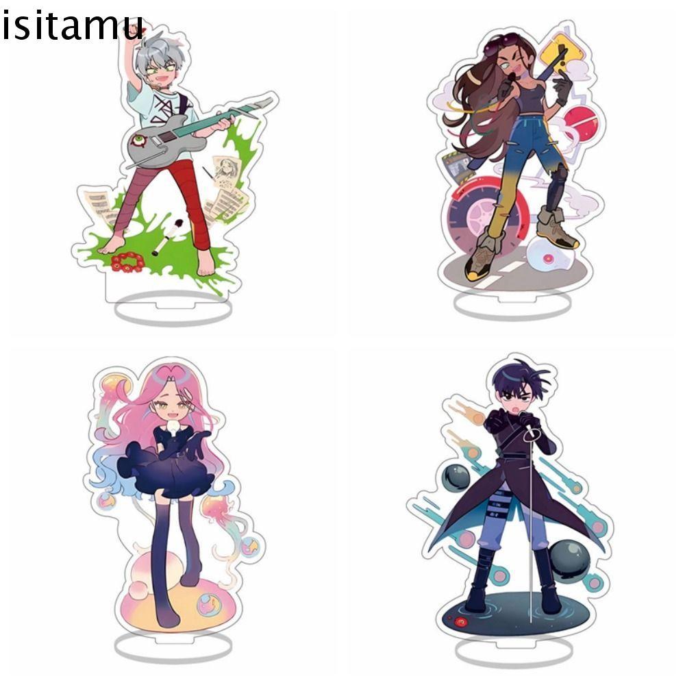 ISITAFT Alien Stage Acrylic Stand, Ivan Till Luka Mizi Hyuna Sua Mizi Anime Model, Bestie Anime Ngoạ