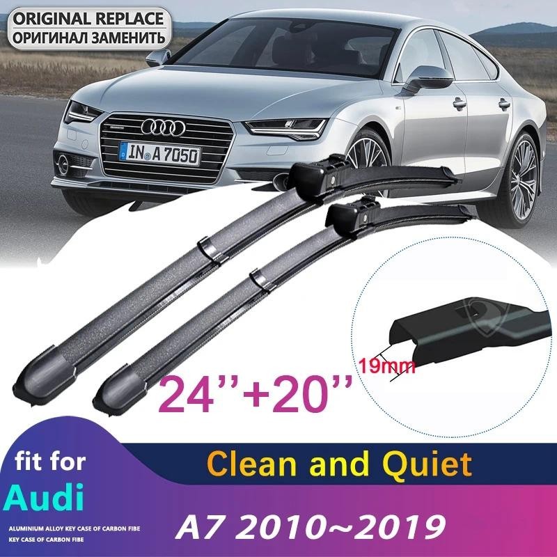 Dành Cho Xe Audi A7 2010 ~ 2019 RS7 4G8 4K8 Lưỡi gạt nước ô tô Kính chắn gió Kính chắn gió Cần gạt n