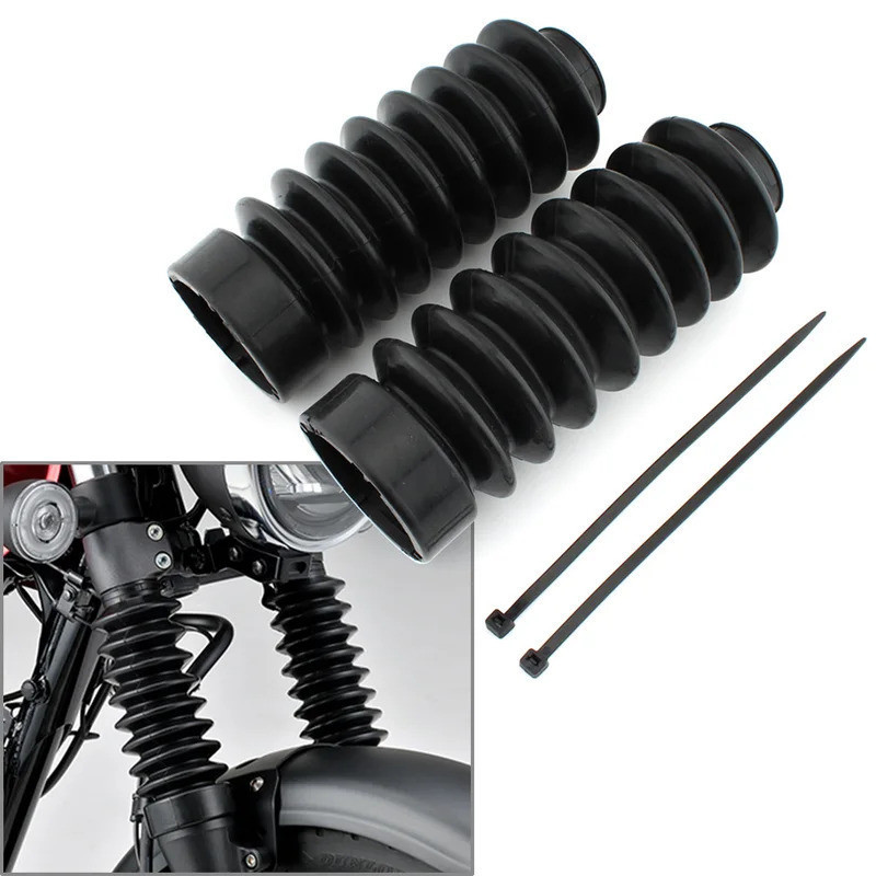 1 Cặp Cao Su Xe Máy Trước Nĩa Che Bụi Gaiters Giày Bốt Cho Xe Honda GB350 CB350 2021-2022 NC59