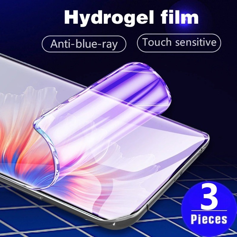 3 Phim Hydrogel Mềm Chống Gián Điệp Riêng Tư Cho Oukitel C7 C6 C5 C3 C2 Chống Ánh Sáng Xanh HD Bảo V
