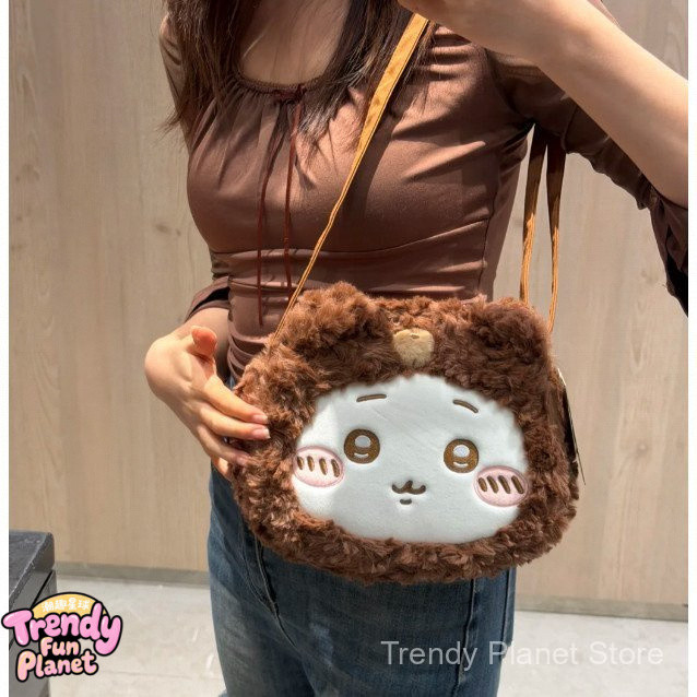 Spike Giá Chính Hãng Chiikawa Series Furry Season Gấu Túi Quà Tặng Năm Mới Anime Túi Đeo Vai Quà Tặn