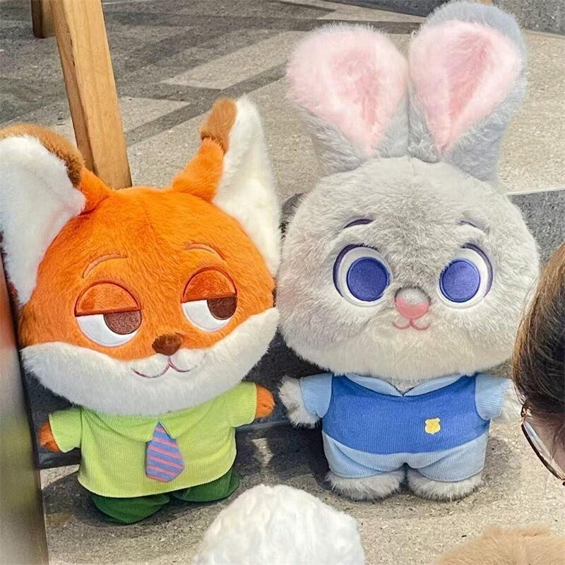 Disney Zootopia Plushie Boneka Mainan Dễ Thương, Cảnh Sát Thỏ Sang Trọng Đồ Chơi Búp Bê Mềm Cho Kado
