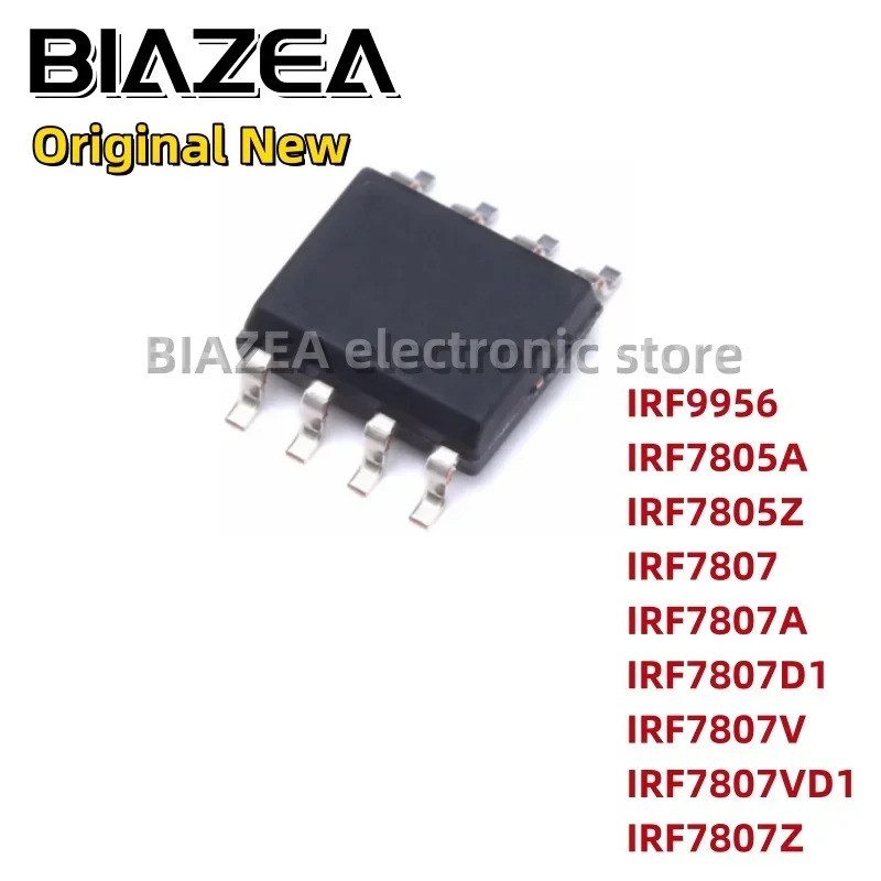 5 CÁI IRF9956 IRF7805A IRF7805Z IRF7807 IRF7807A IRF7807D1 IRF7807V IRF7807VD1 IRF7807Z SOP8 Chipset